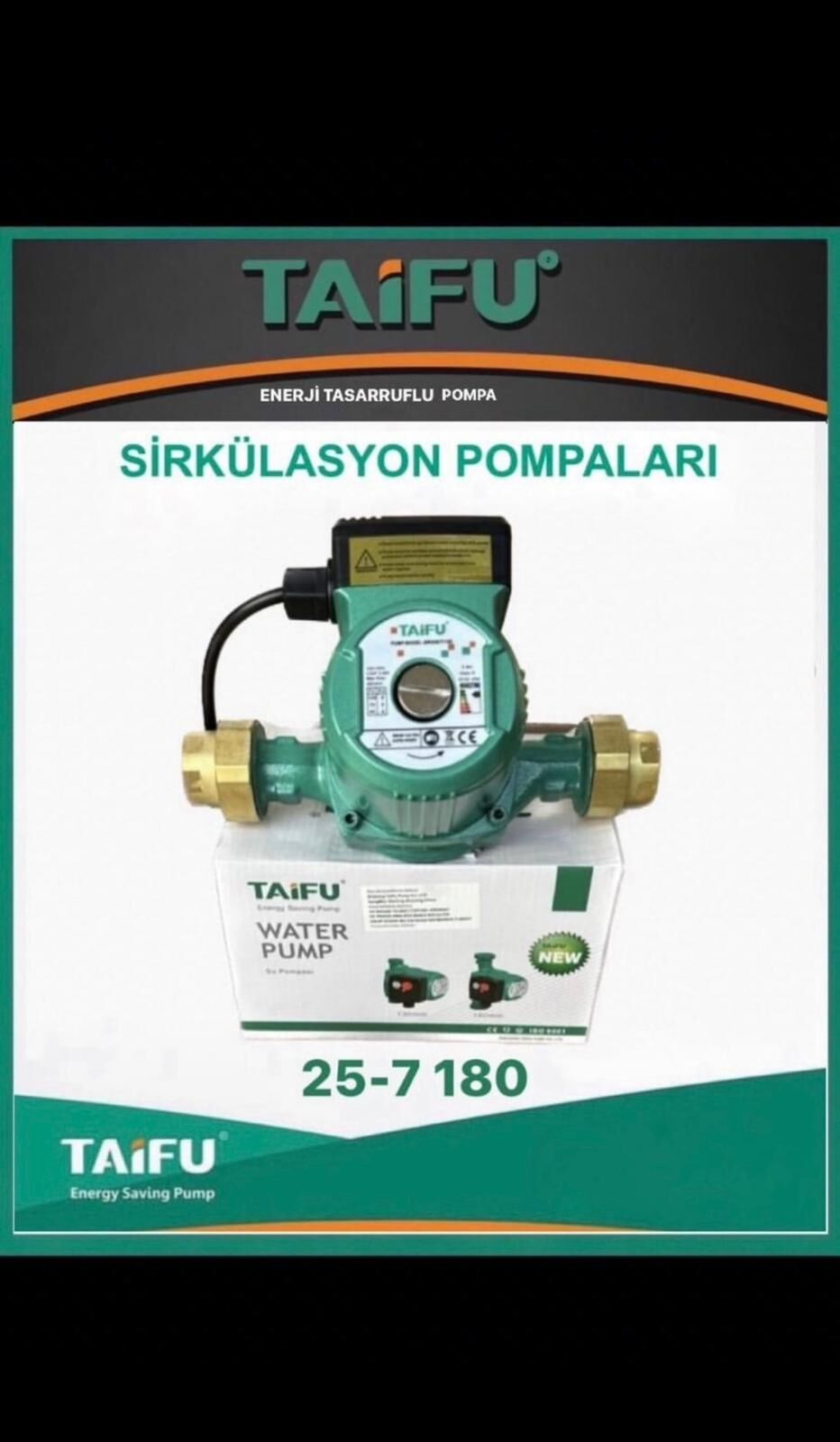 25/7 Taifu Sirkülasyon pompası