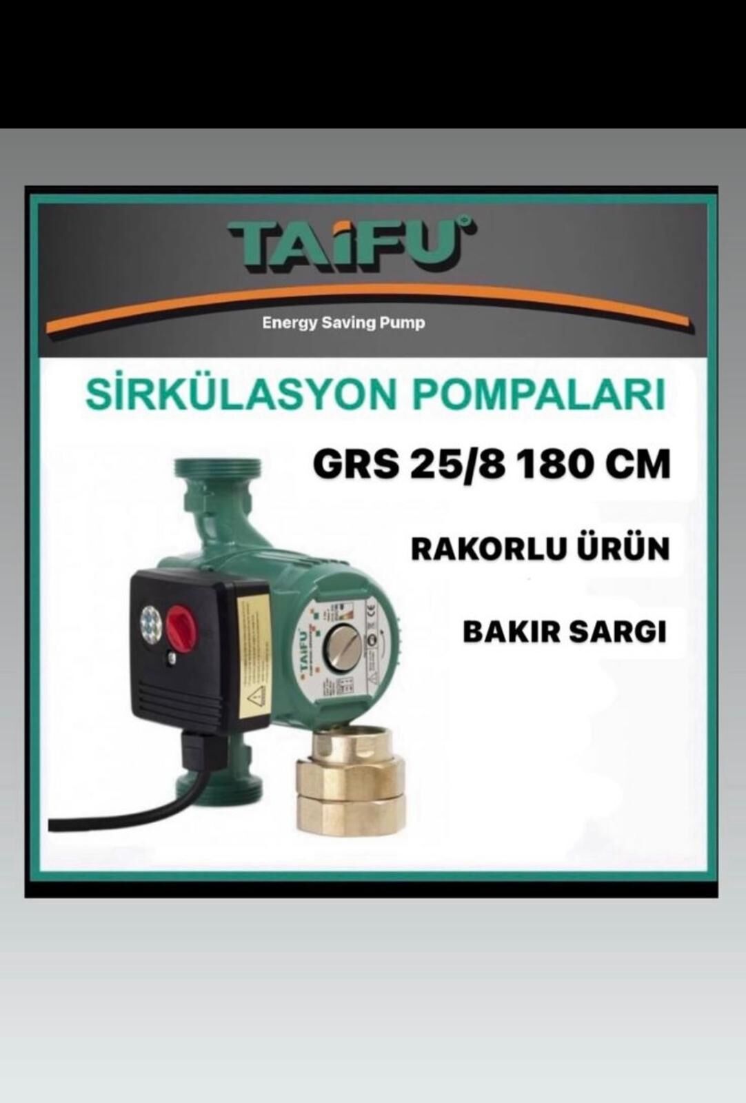 25/8_180 Taifu Sirkülasyon pompası
