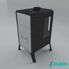 Elektriksiz pelet şömine soba